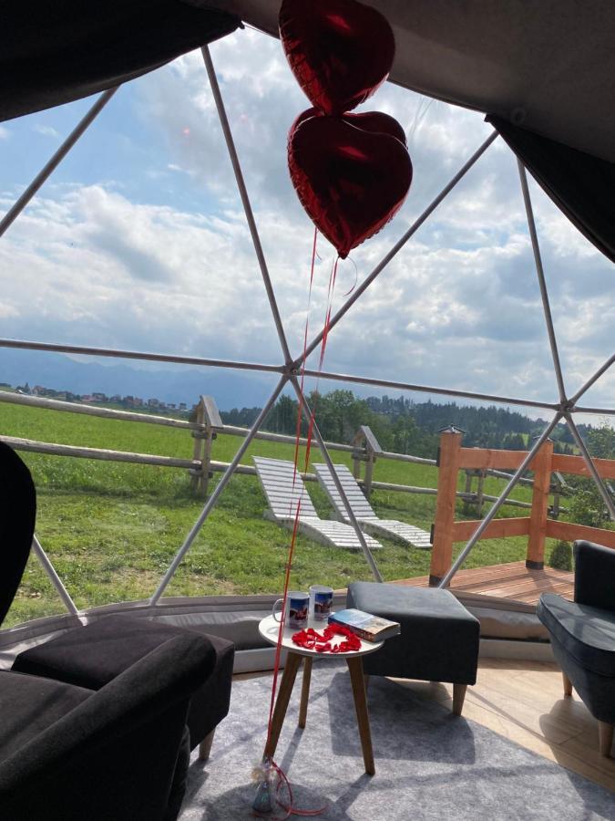 Glamping Pasieka Namiot Glamp Bukowina Tatrzanska - Domki W Gorach Groń Exterior foto